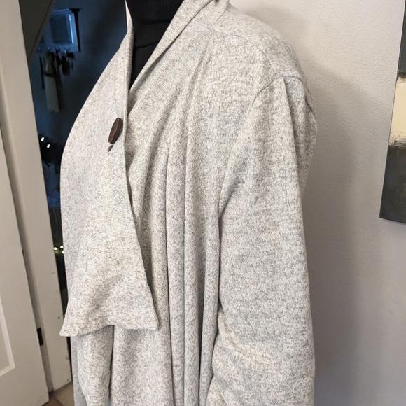 Jersey Wrap Asymmetrical Cardagin Size M - Picture 3 of 9